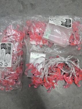 Flamingo String Lights - Pink LED Novelty Decor